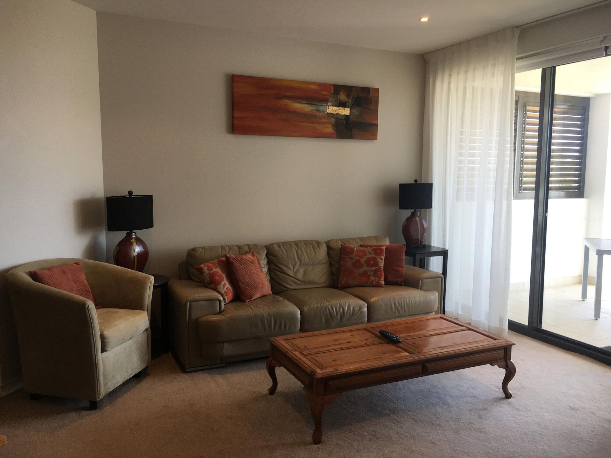 Grand Mercure Allegra Hervey Bay Buitenkant foto Living room